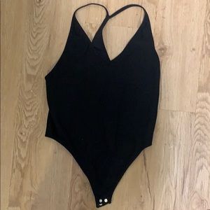Forever 21 Women’s Bodysuit Black
